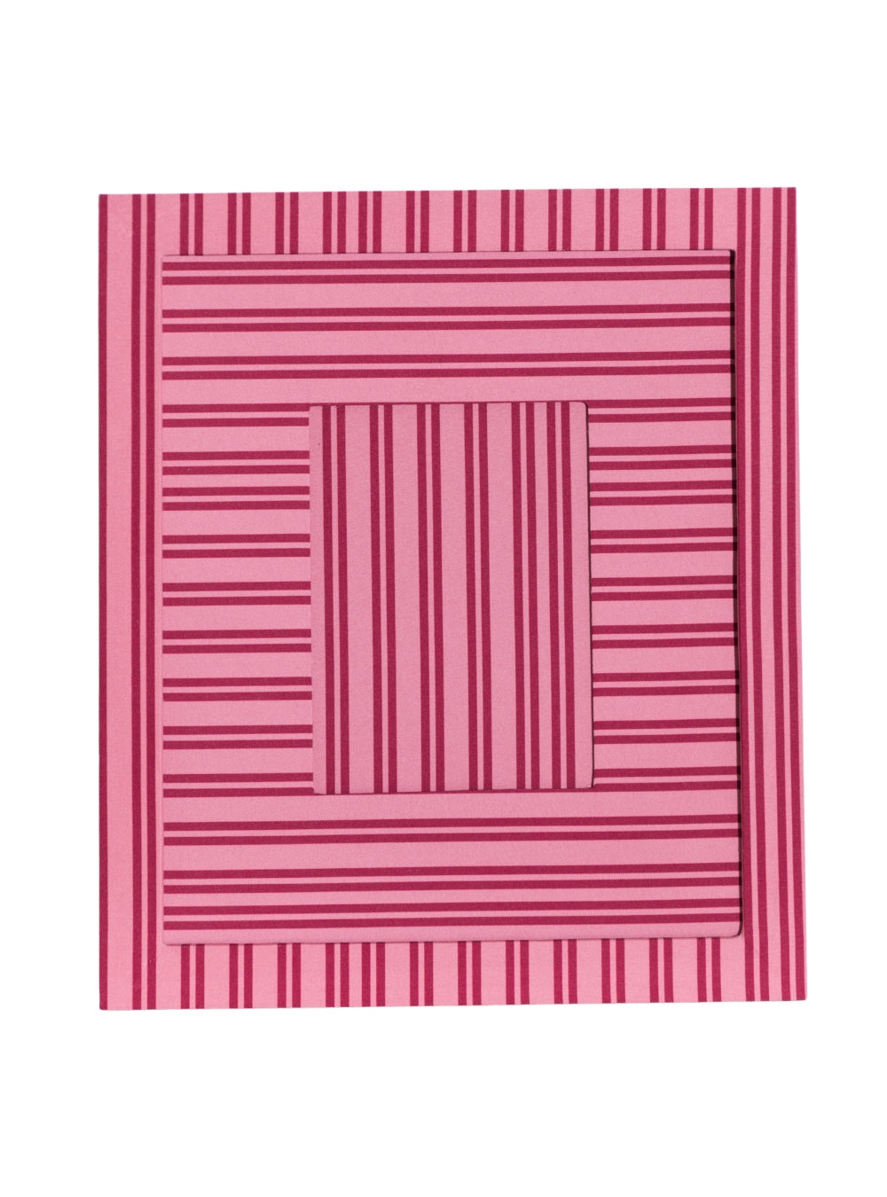 Red Striped Frame