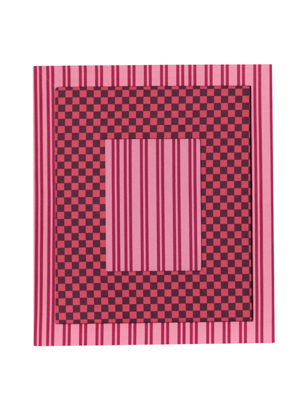 Moldura Listrada Vintage & Vinho