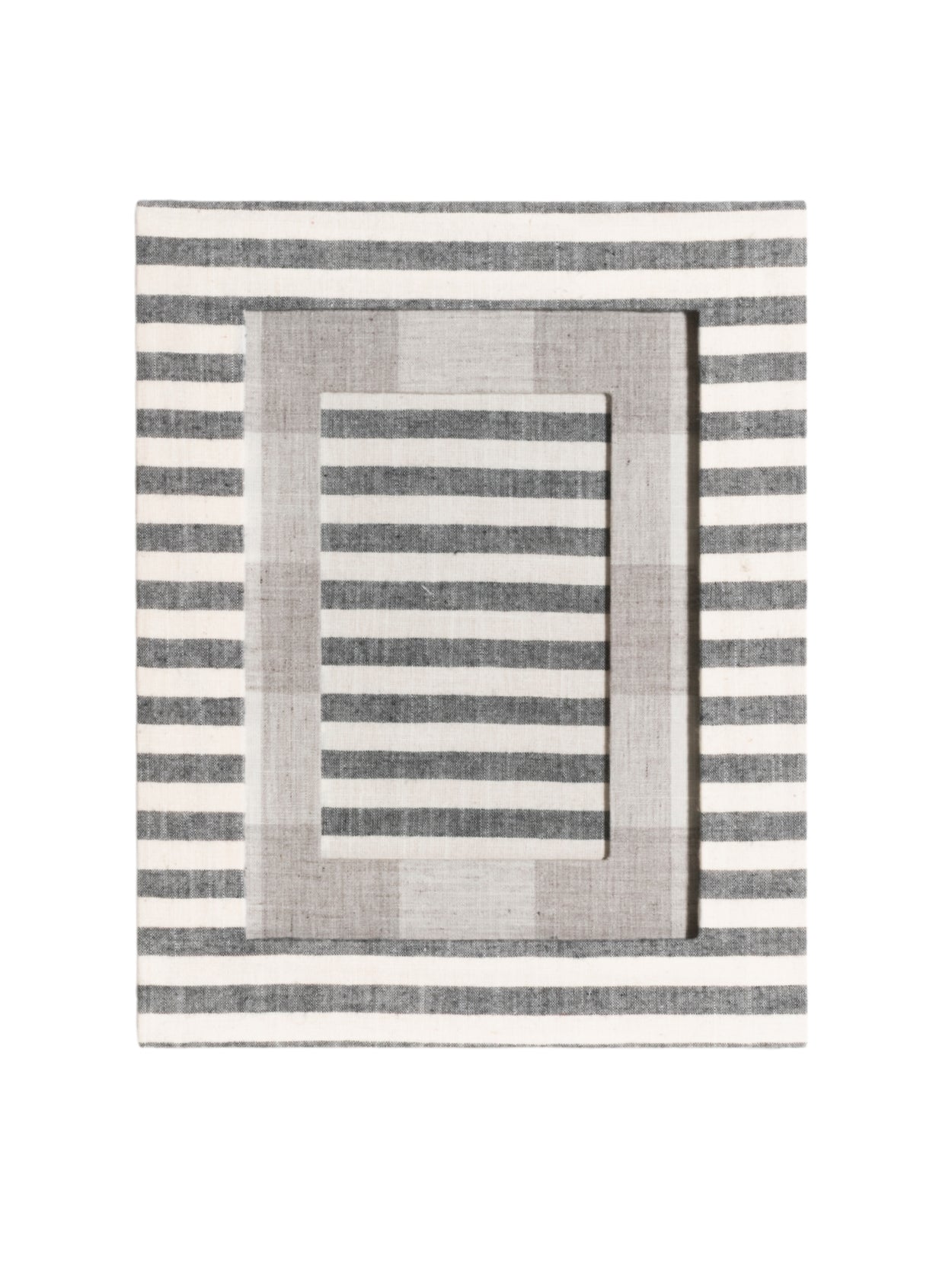 Lead Striped Picture Frame
