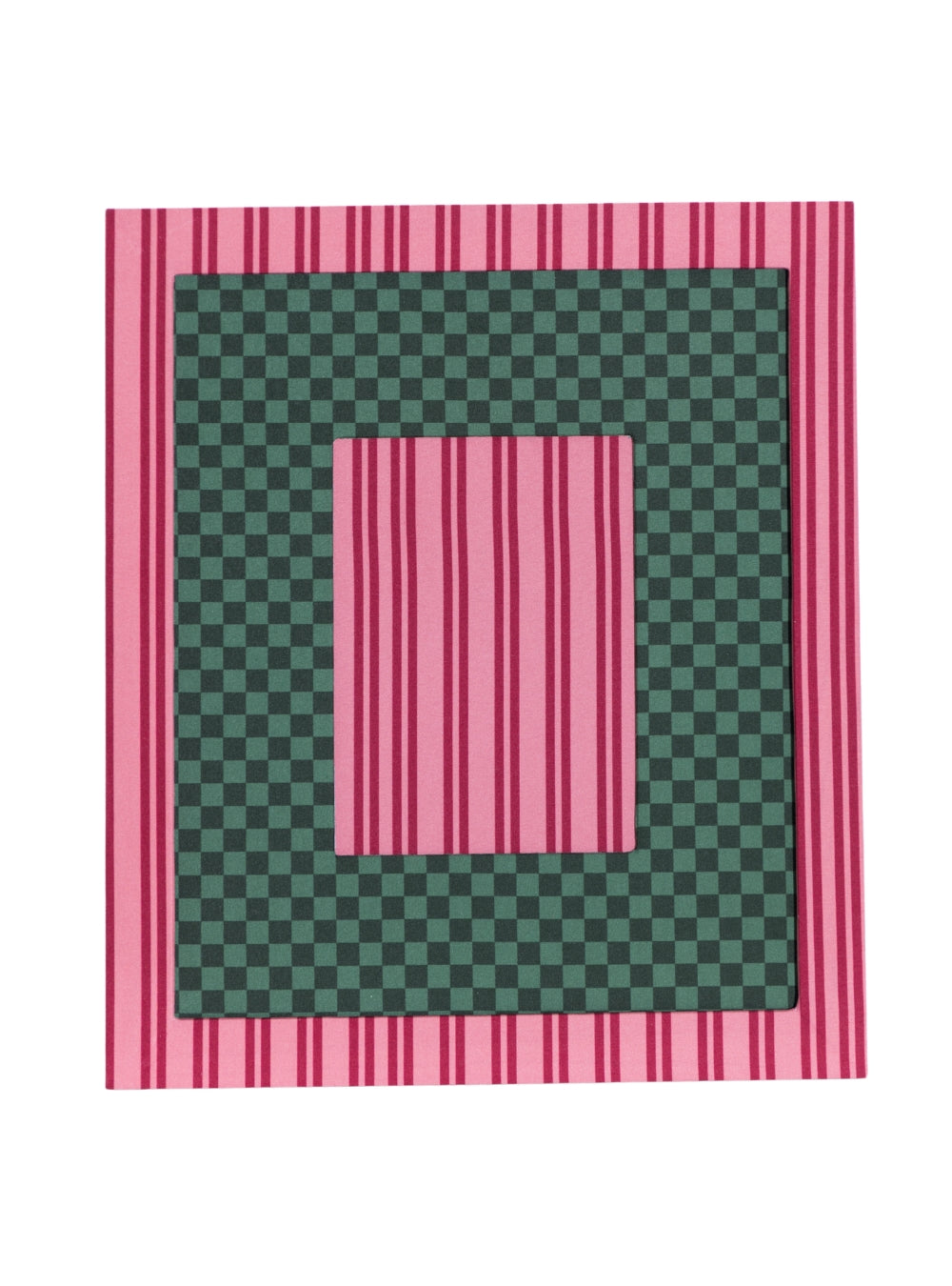 Moldura Listrada Vintage & Vinho