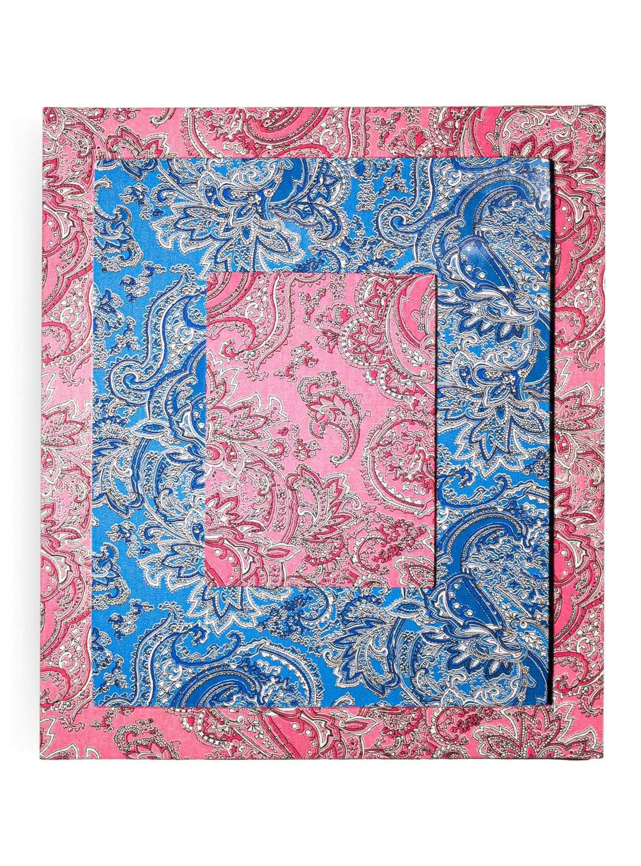 Moldura Paisley Rosa