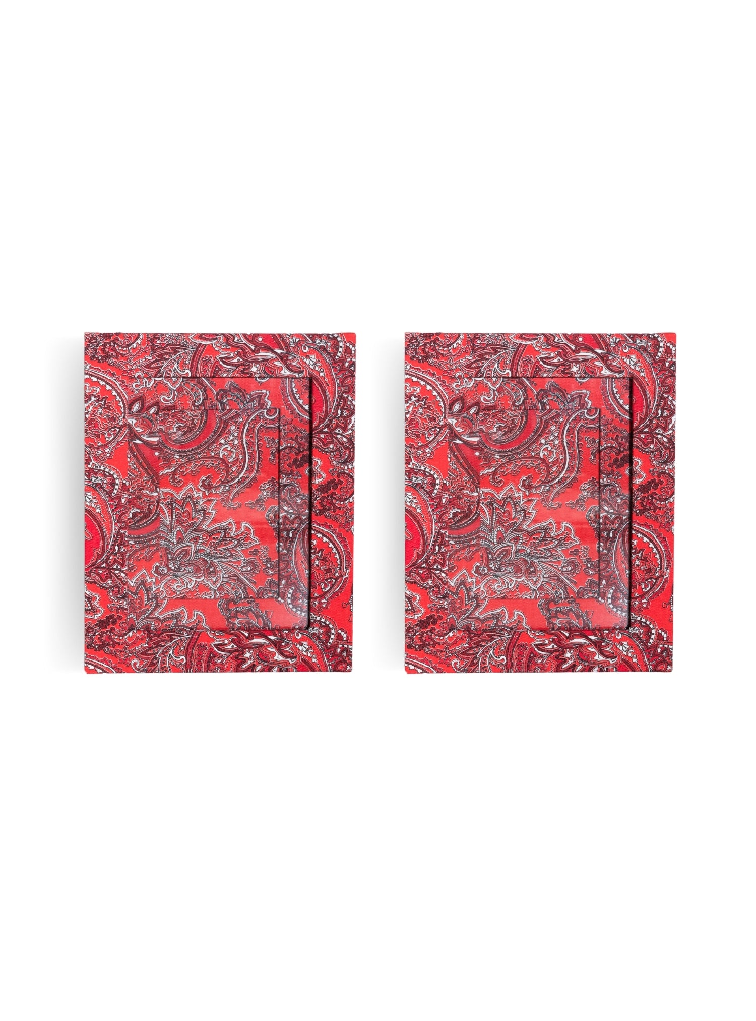 Composição Paisley Vermelho