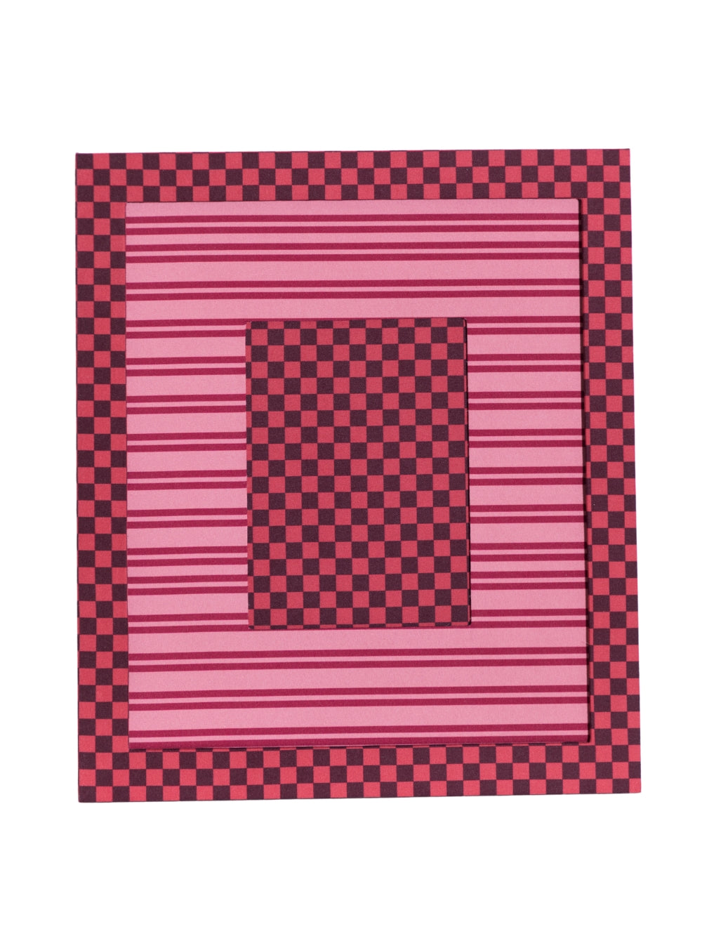 Red Striped Frame