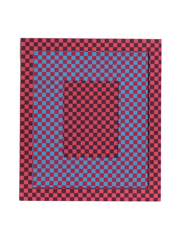 Moldura Xadrez Merlot & Ferrugem