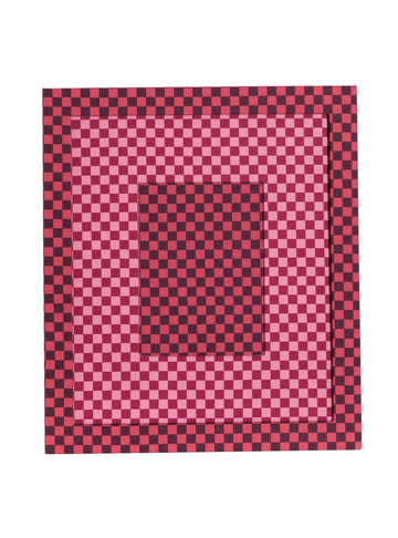 Moldura Xadrez Merlot & Ferrugem