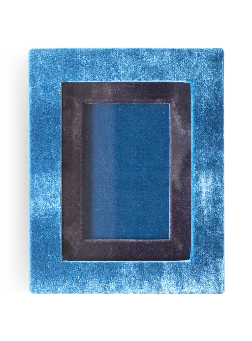 Porta-retrato Veludo Azul Mediterrâneo