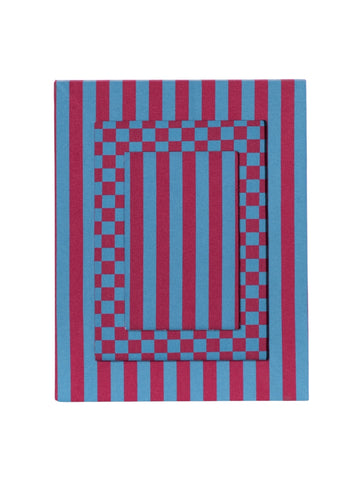 Red Striped Picture Frame