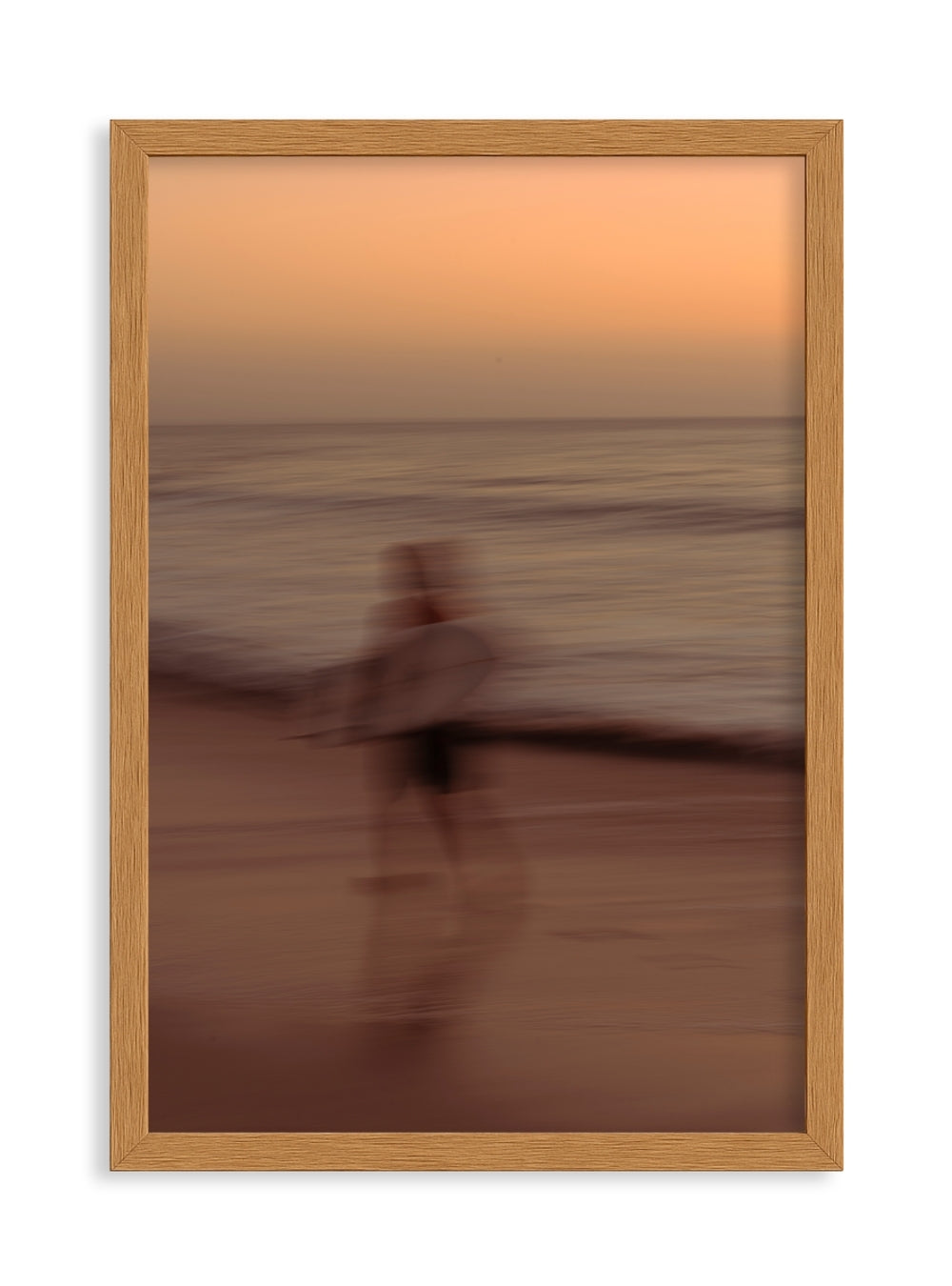 Quadro Quando o sol beija a areia Classic