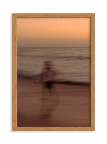 Quadro Quando o sol beija a areia Classic