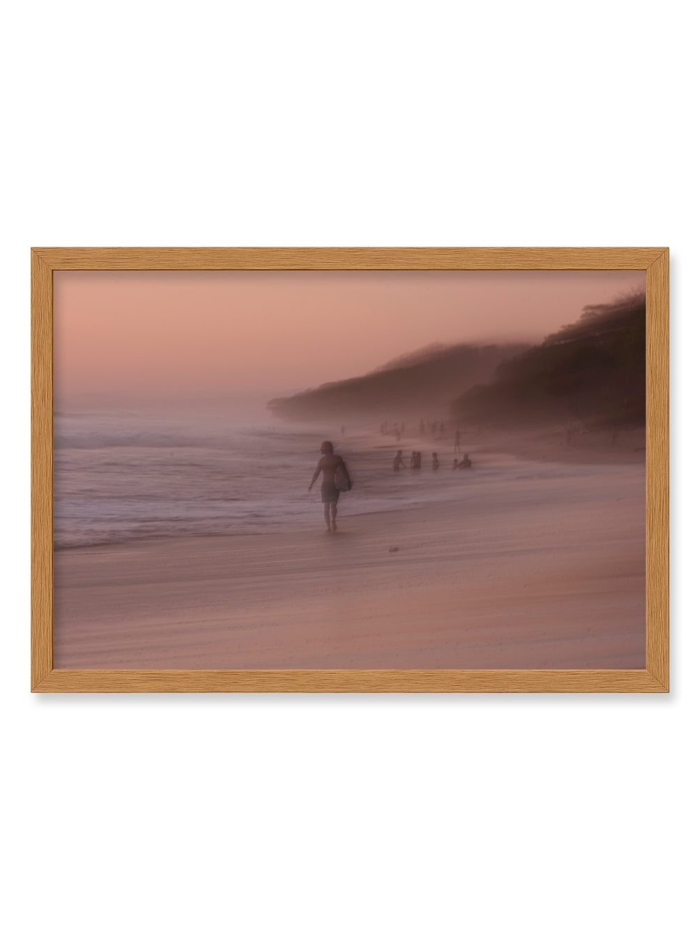 Quadro A tarde é cor de rosa Classic