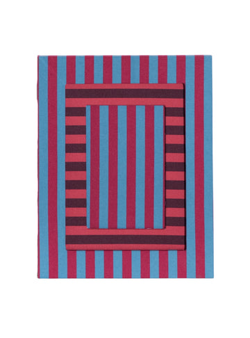 Red Striped Picture Frame