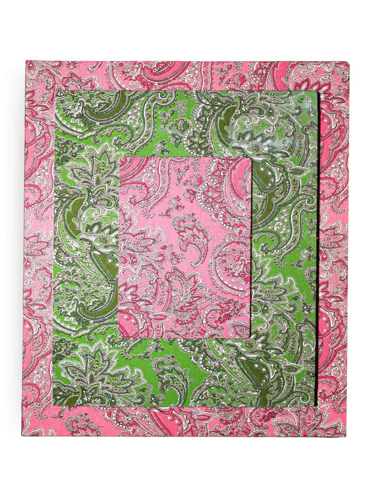 Moldura Paisley Rosa