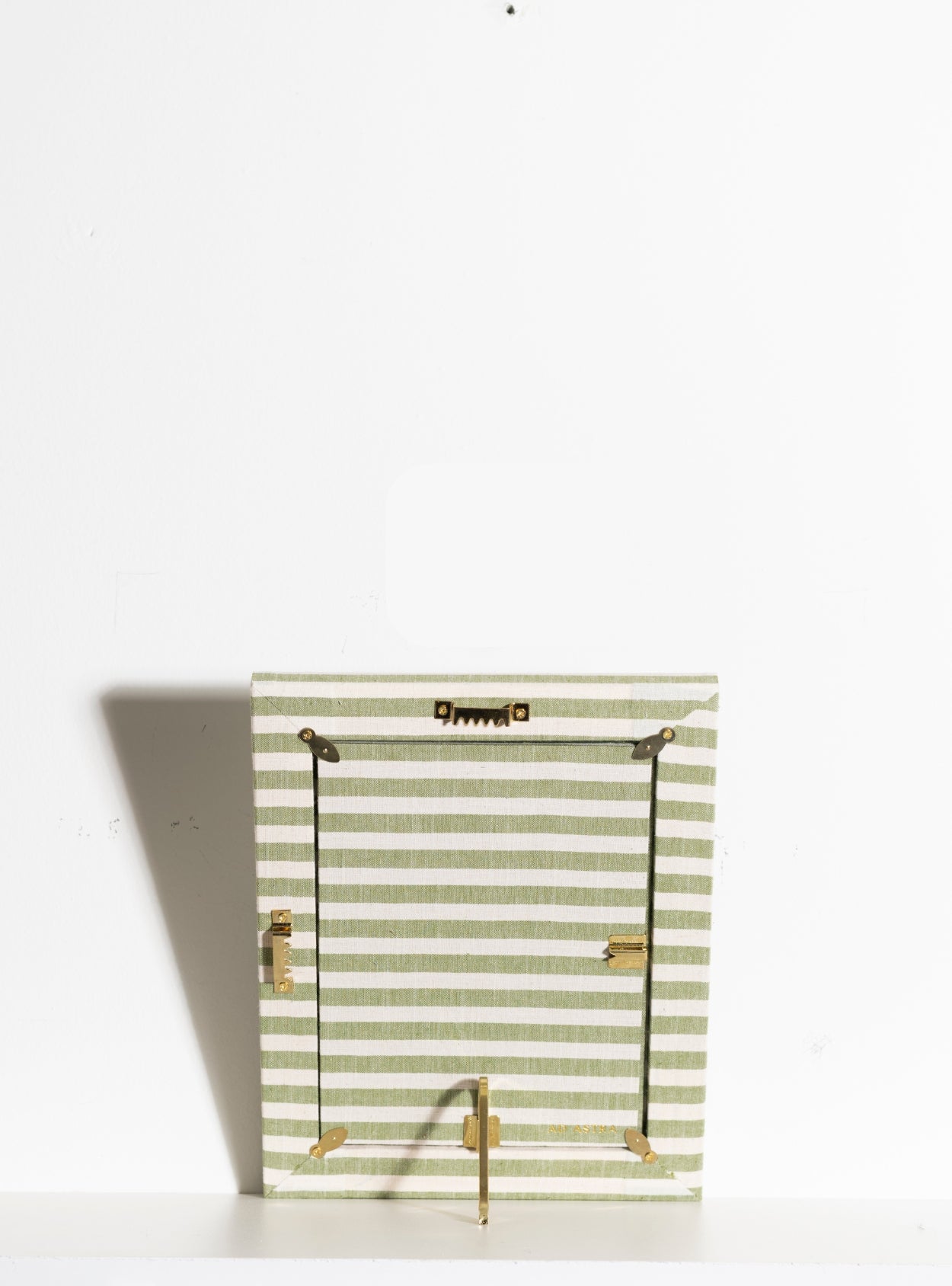 Green Striped Picture Frame
