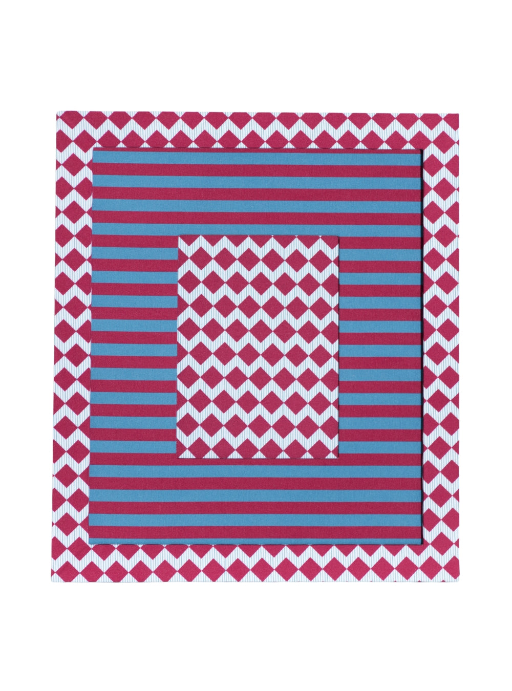 Red Striped Frame