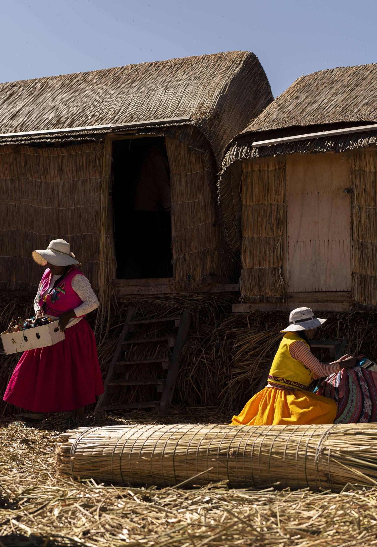 Quadro Garotas de Uros - Classic