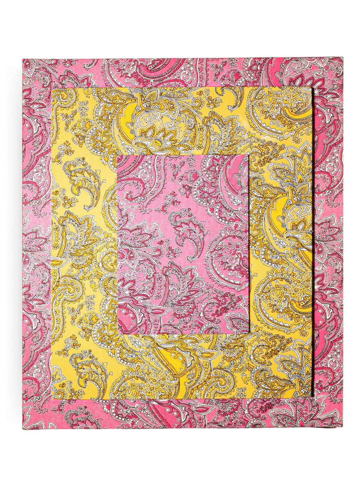 Moldura Paisley Rosa