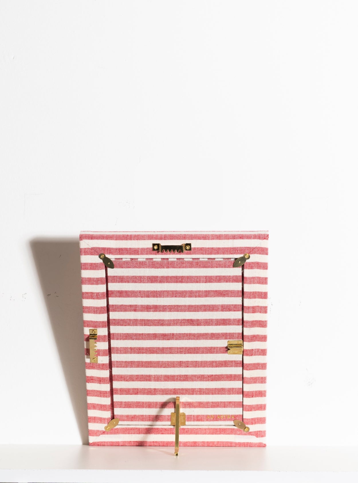 Red Striped Picture Frame