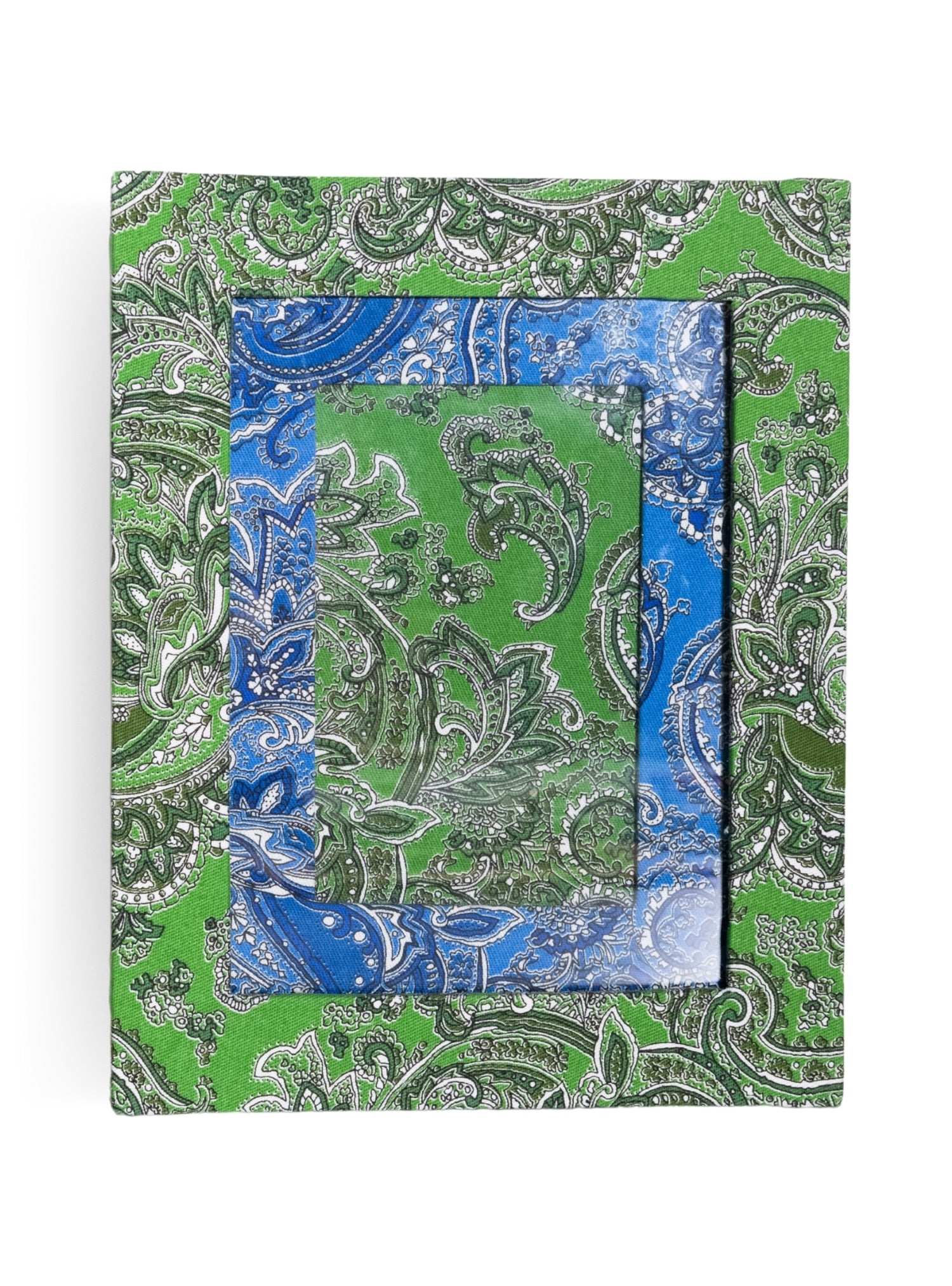Porta-retrato Paisley Verde