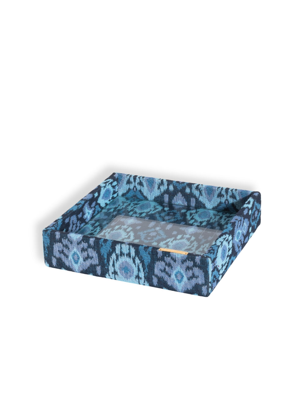 Bandeja Ikat Azul Jacquard