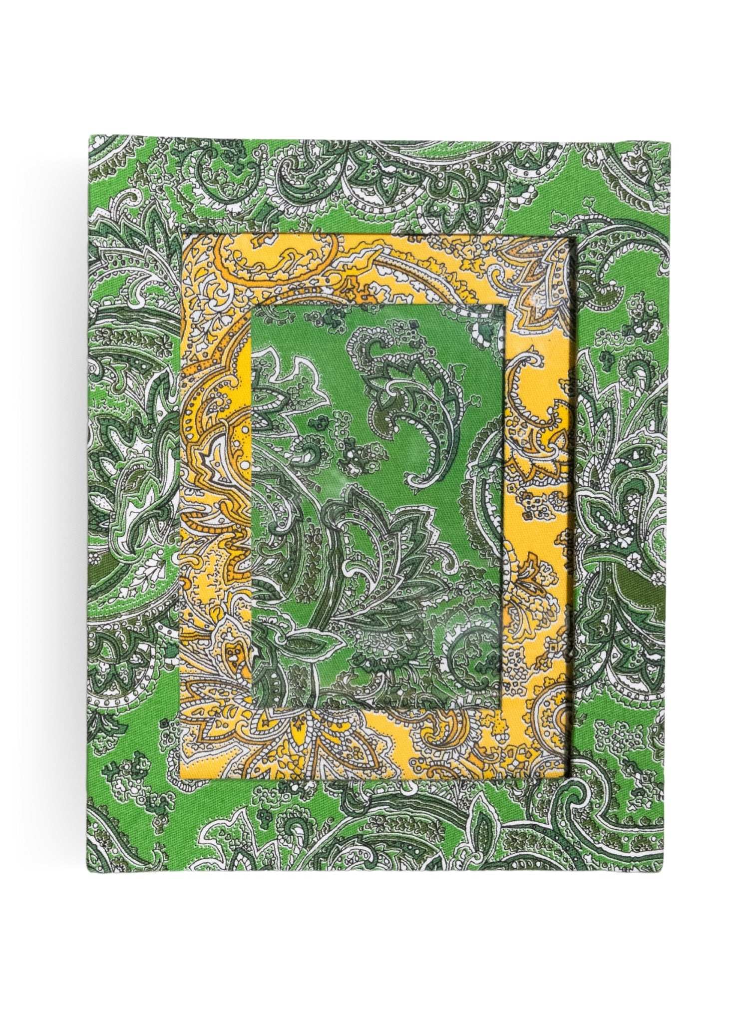 Porta-retrato Paisley Verde