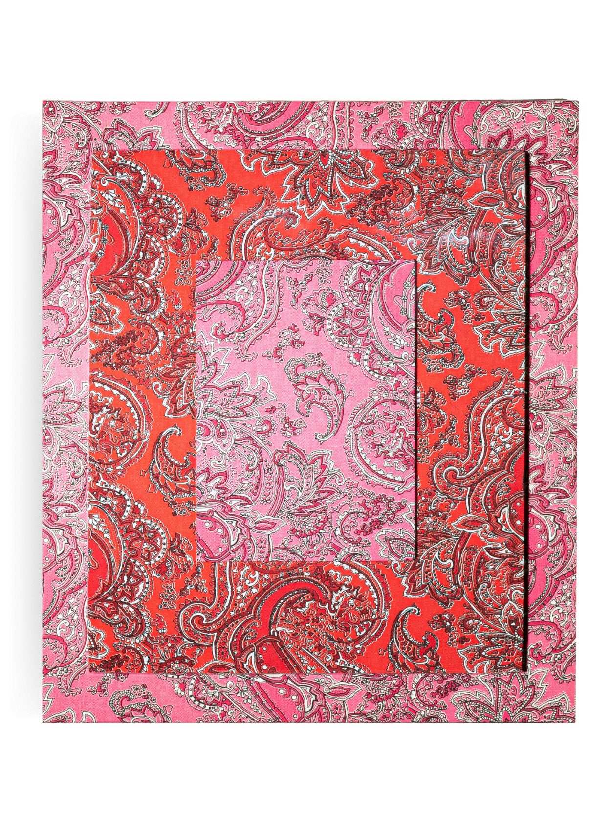 Moldura Paisley Rosa