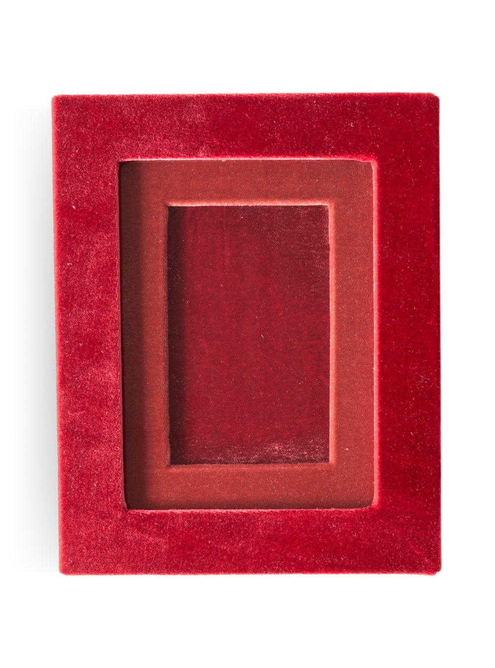 Porta-retrato Veludo Cereja