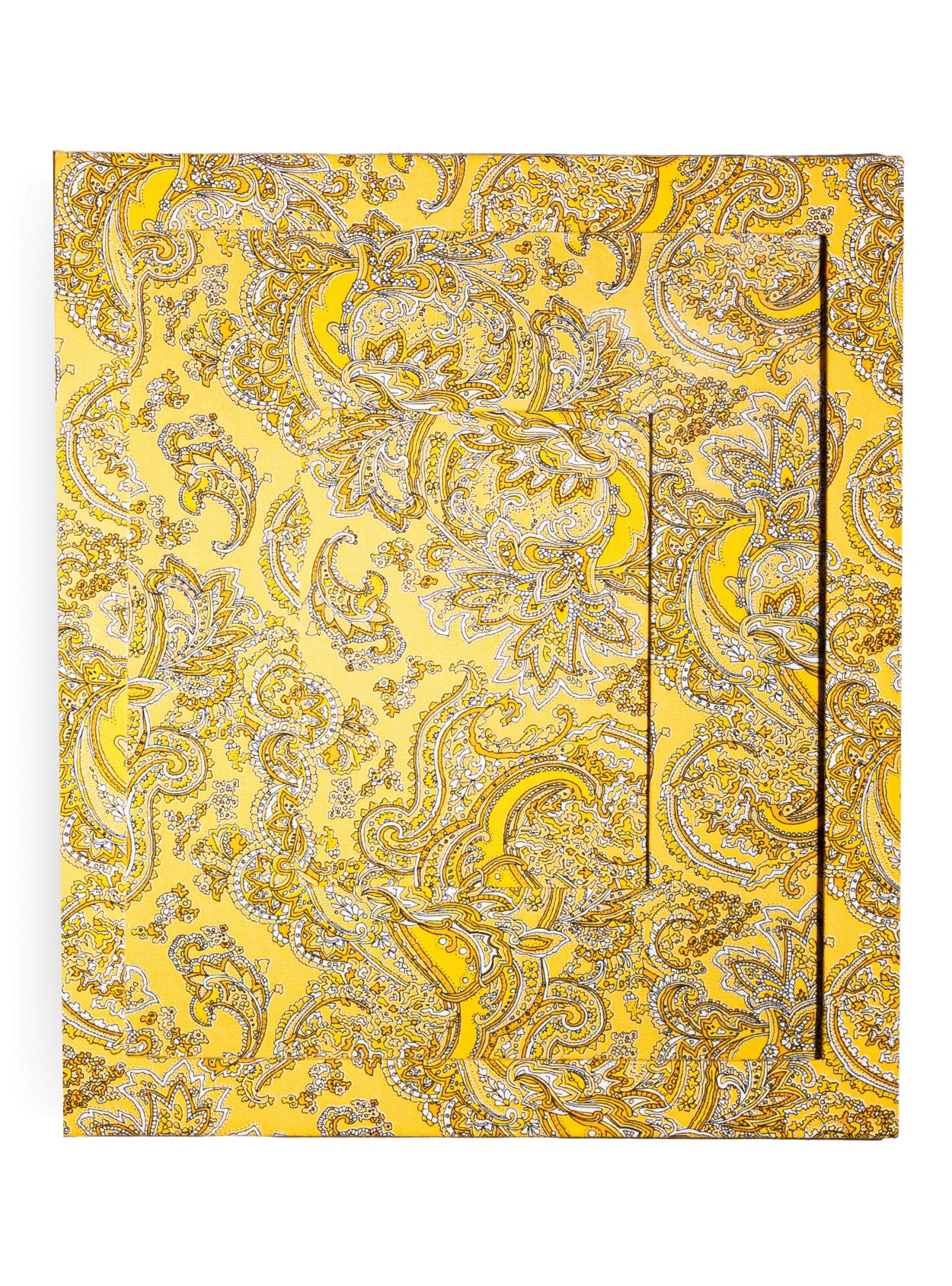 Moldura Paisley Amarelo