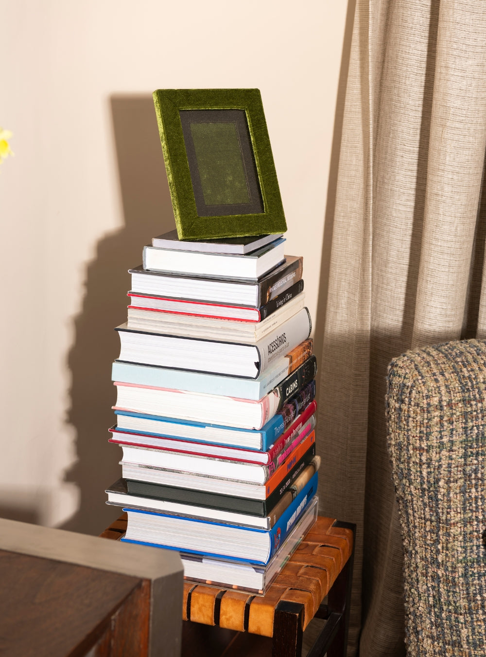 Porta-retrato Veludo Verde Ad Astra