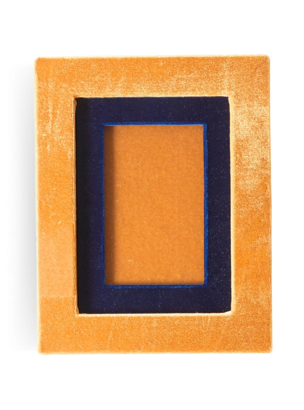 Porta-retrato Veludo Ocre