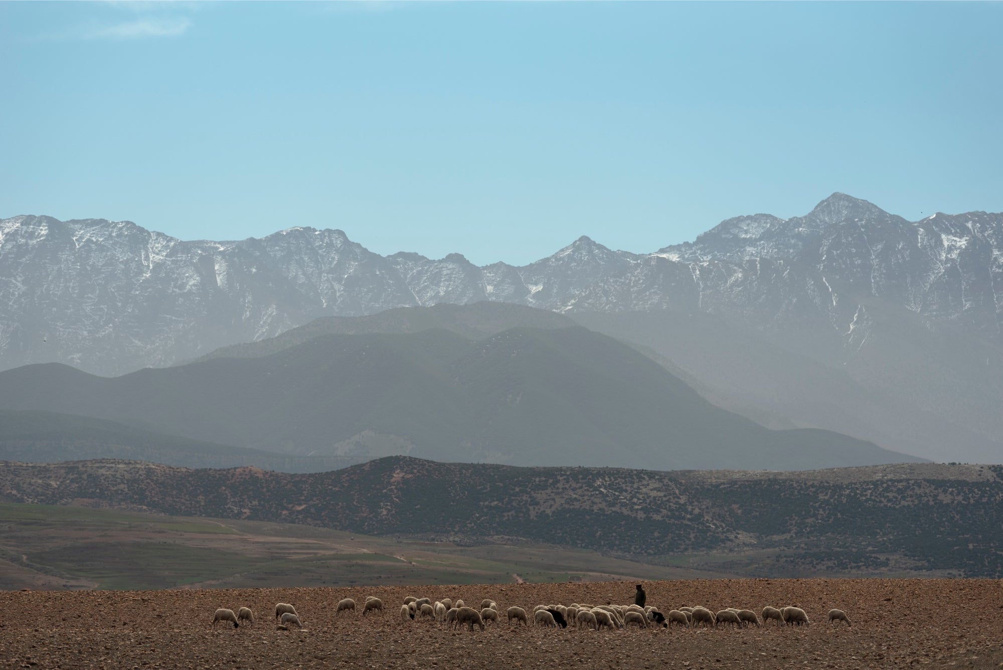 Quadro Sob o Azul do Atlas Classic