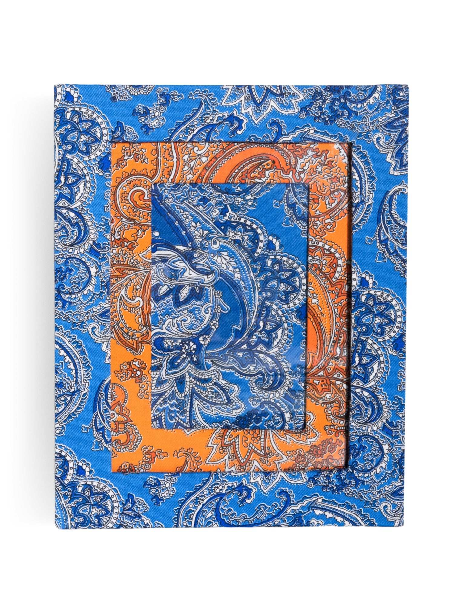Porta-retrato Paisley Azul