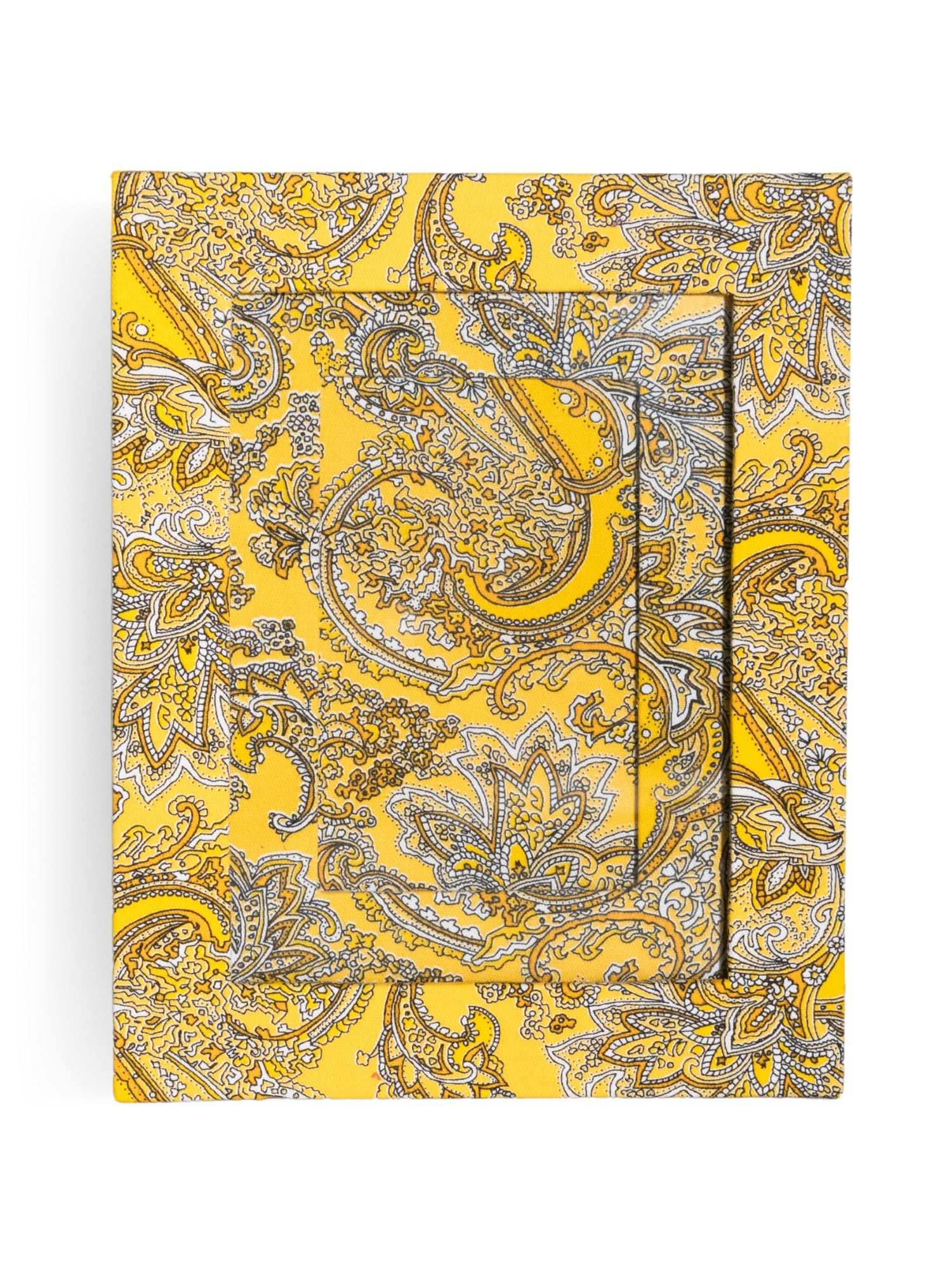Porta-retrato Paisley Amarelo