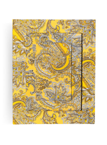 Porta-retrato Paisley Amarelo