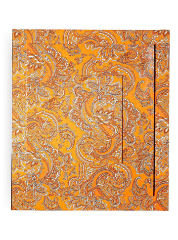Moldura Paisley Laranja