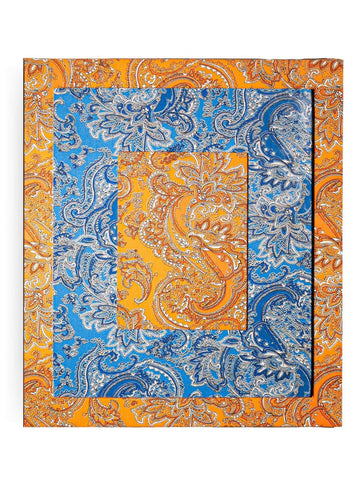 Moldura Paisley Laranja