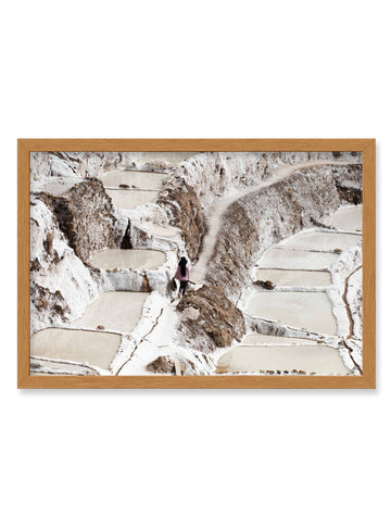 Quadro A menina de sal - Classic