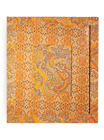 Moldura Paisley Laranja