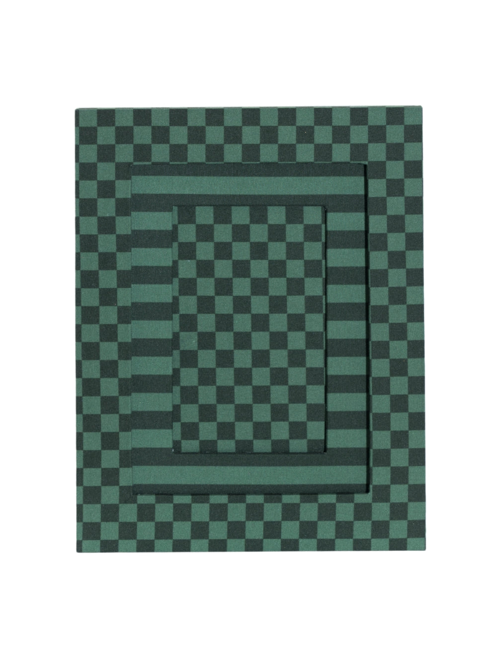 Porta-retrato Xadrez Musgo & Mata