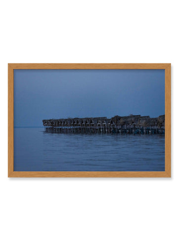 Quadro Azul é a cor da noite Classic
