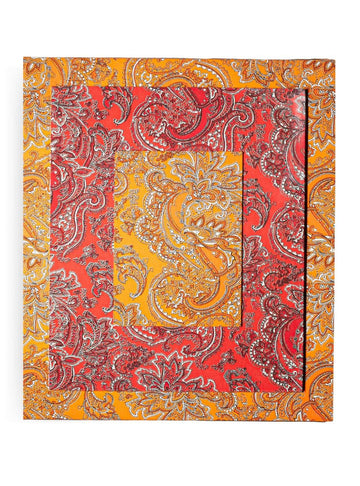 Moldura Paisley Laranja