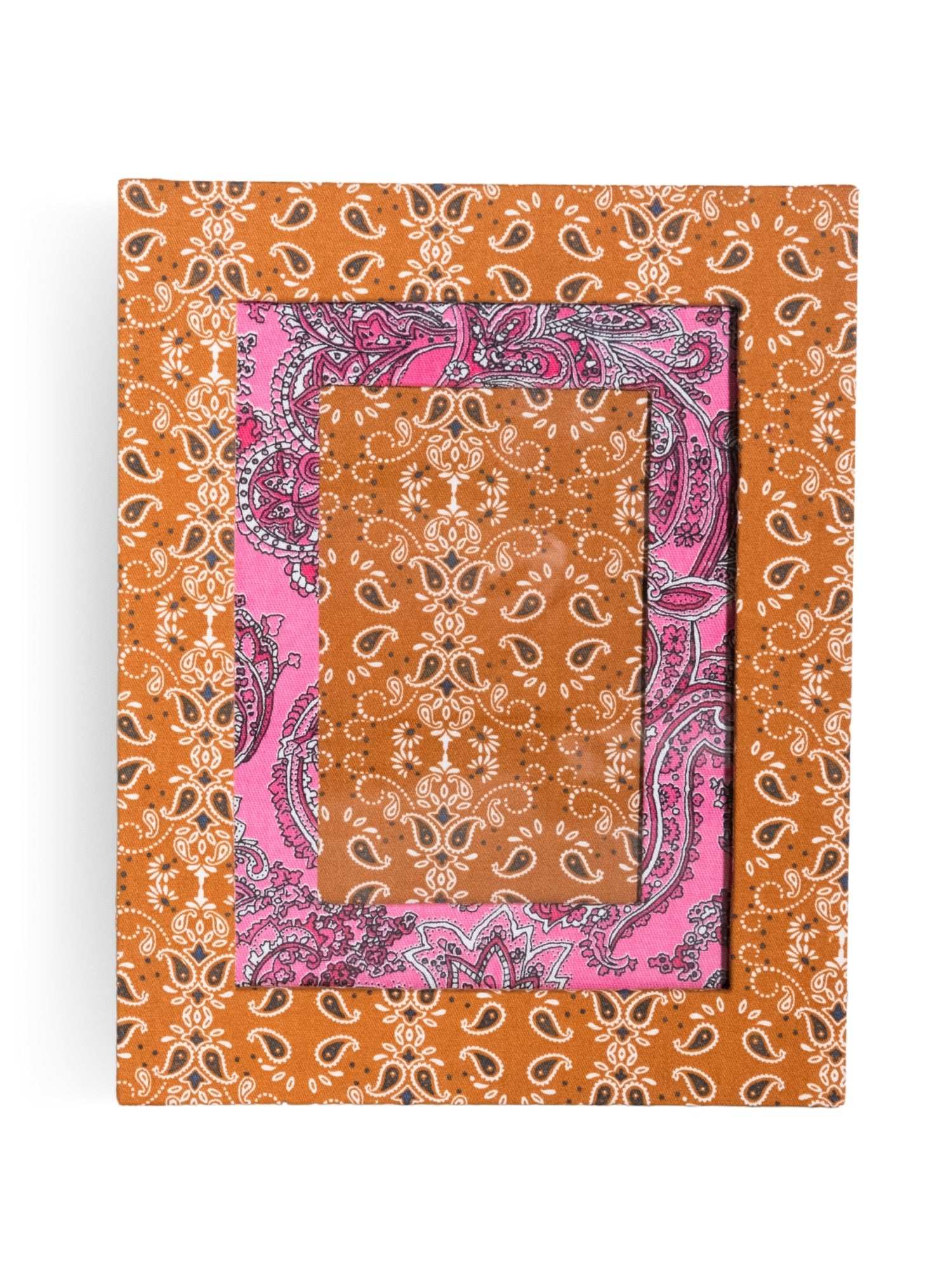 Porta-retrato Paisley Bege