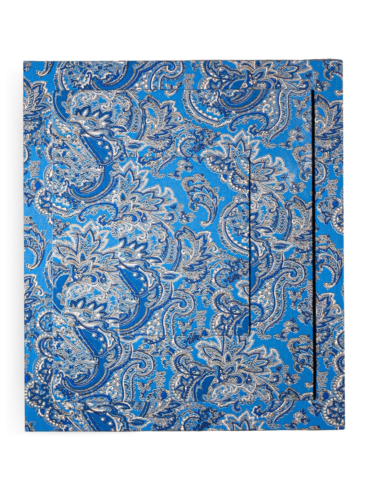 Moldura Paisley Azul