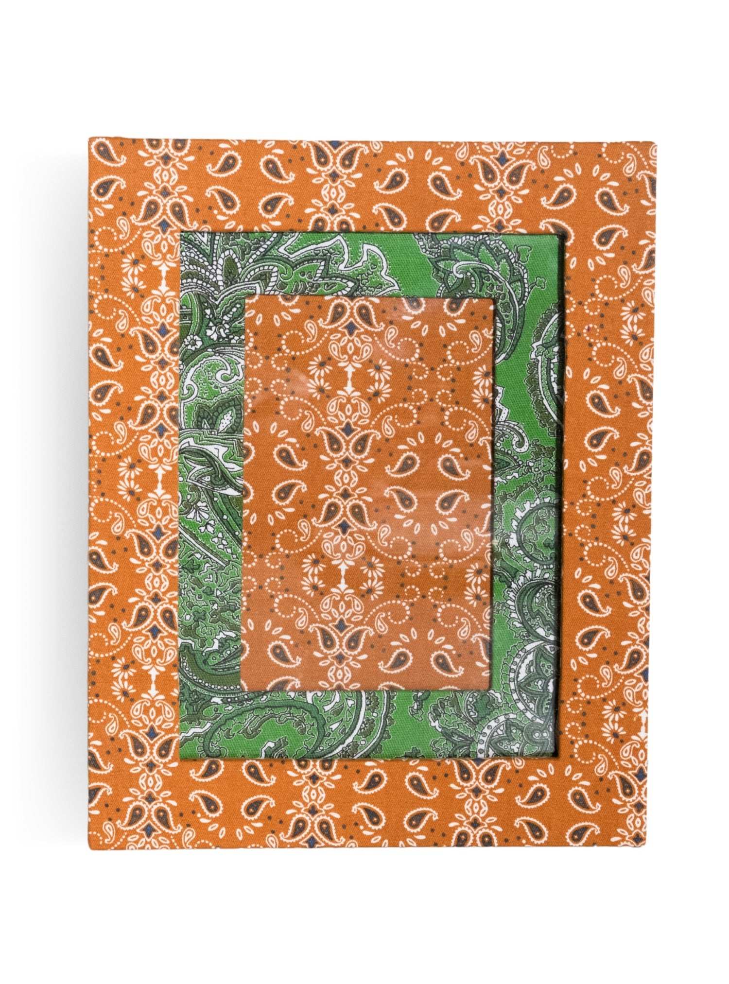 Porta-retrato Paisley Bege