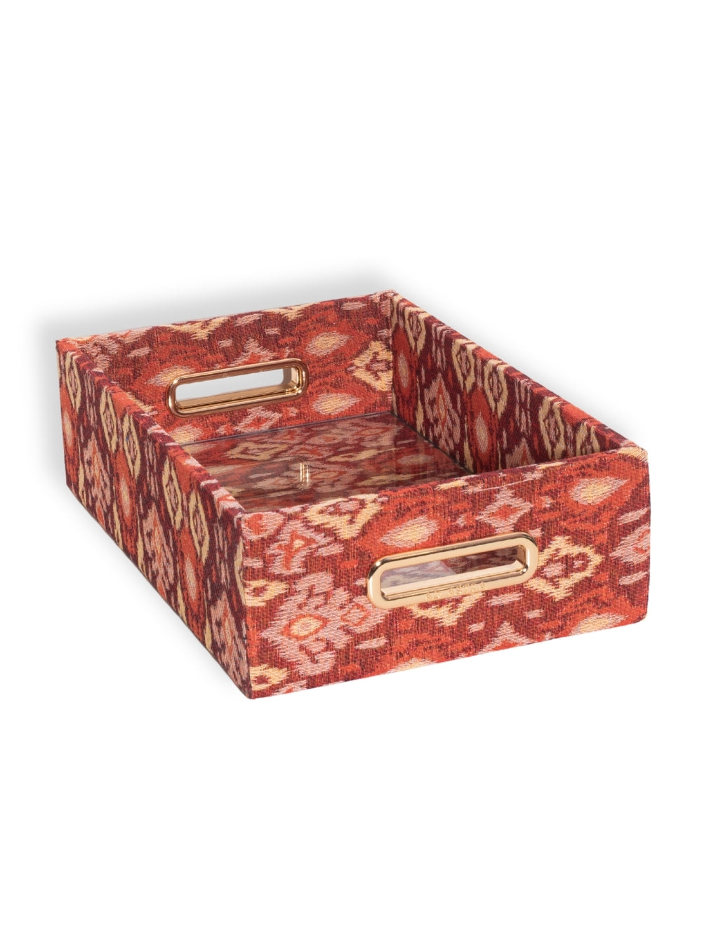 Bandeja Ikat Vermelho Jacquard