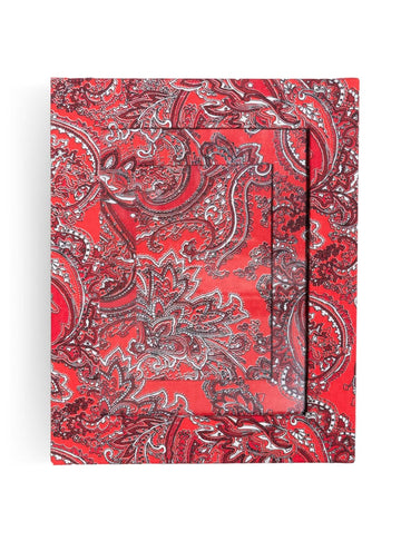 Porta-retrato Paisley Vermelho