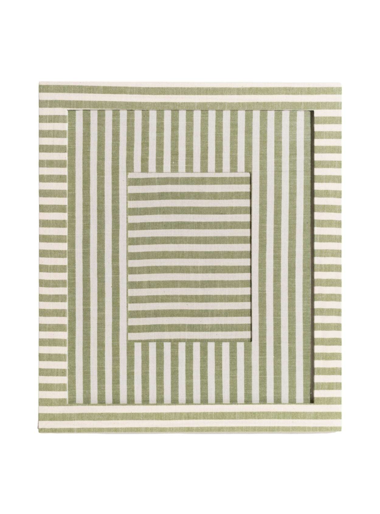 Moldura Listrada Verde