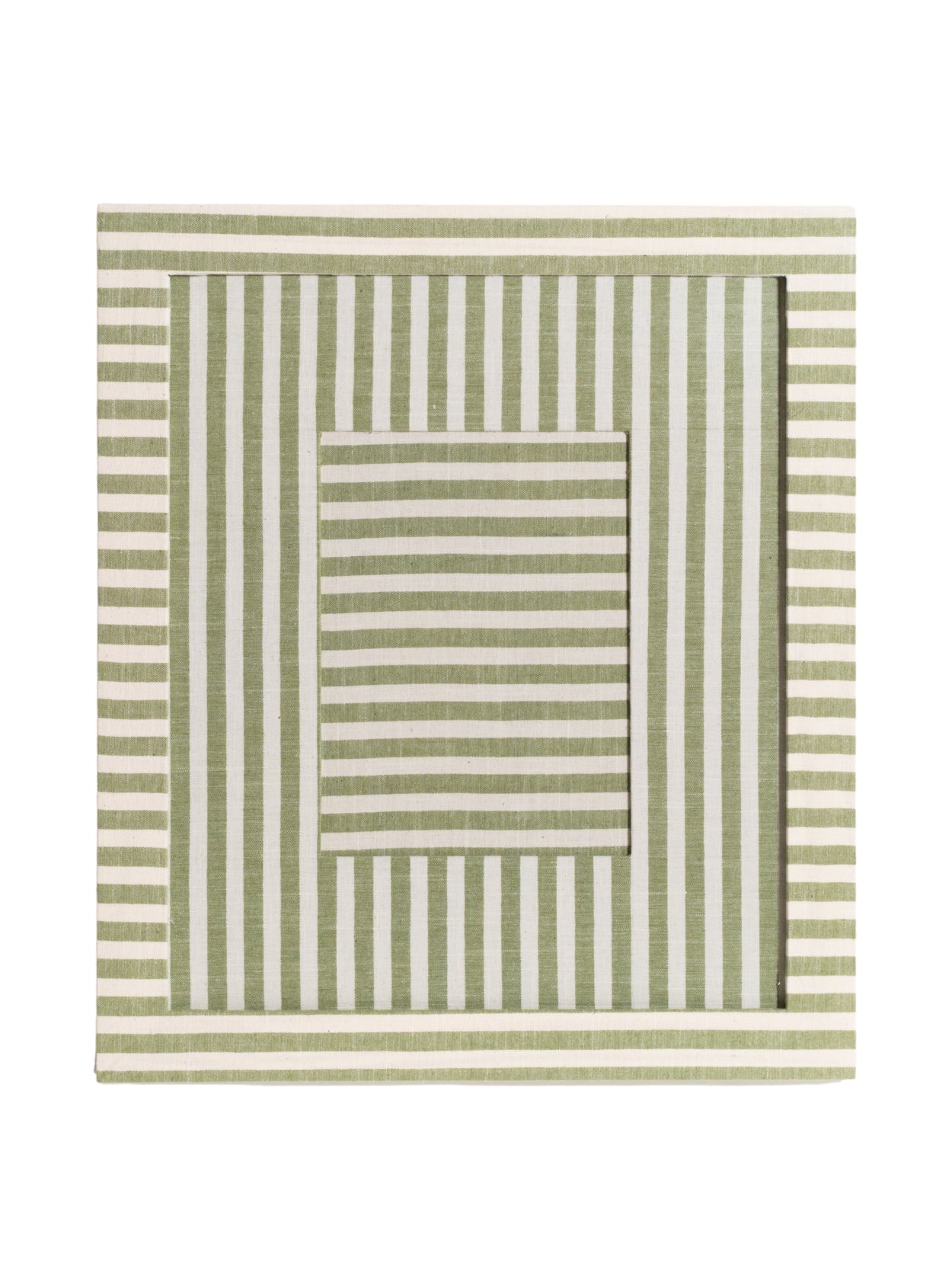 Moldura Listrada Verde