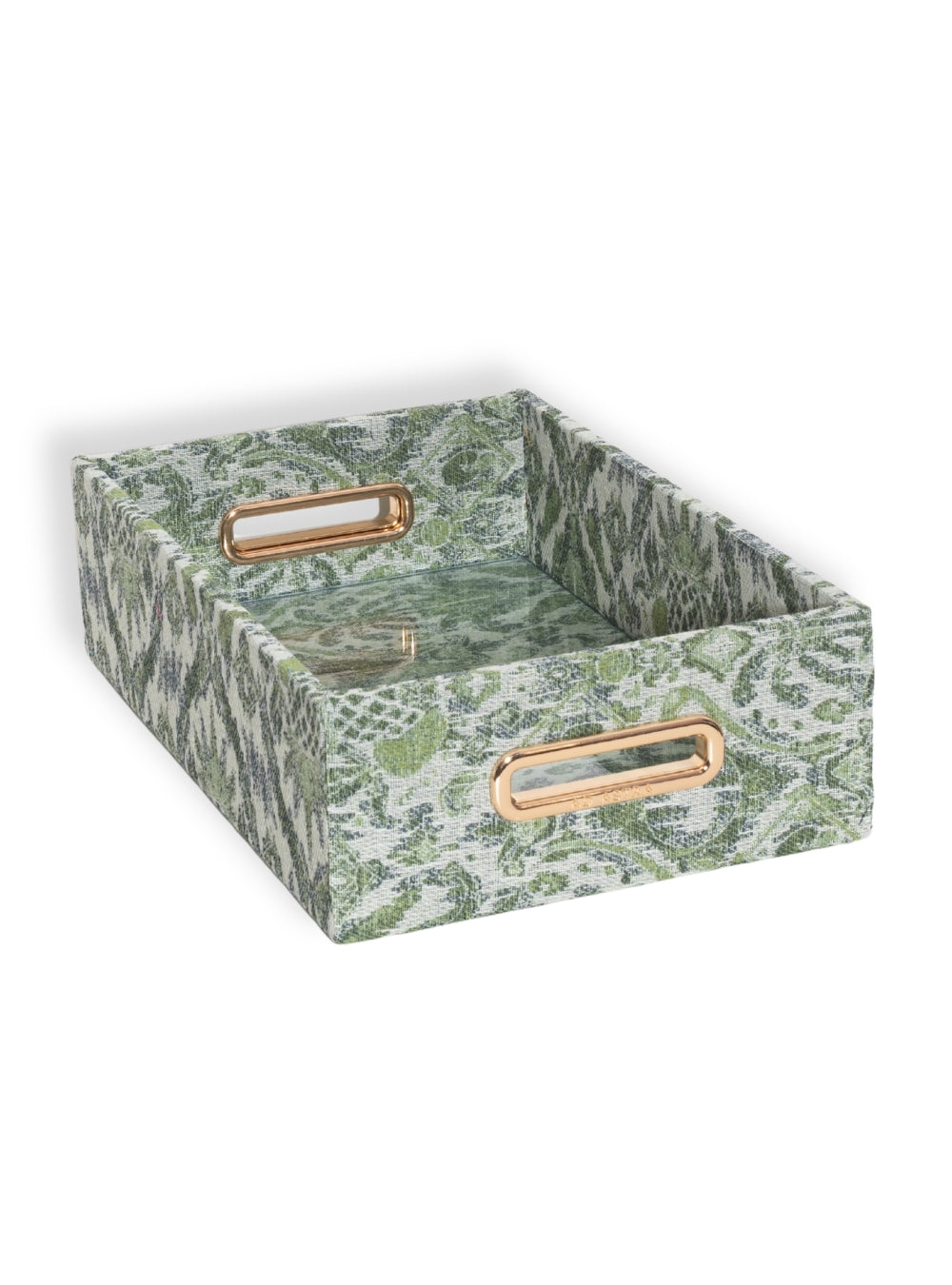 Bandeja Ikat Tropical Verde Jacquard
