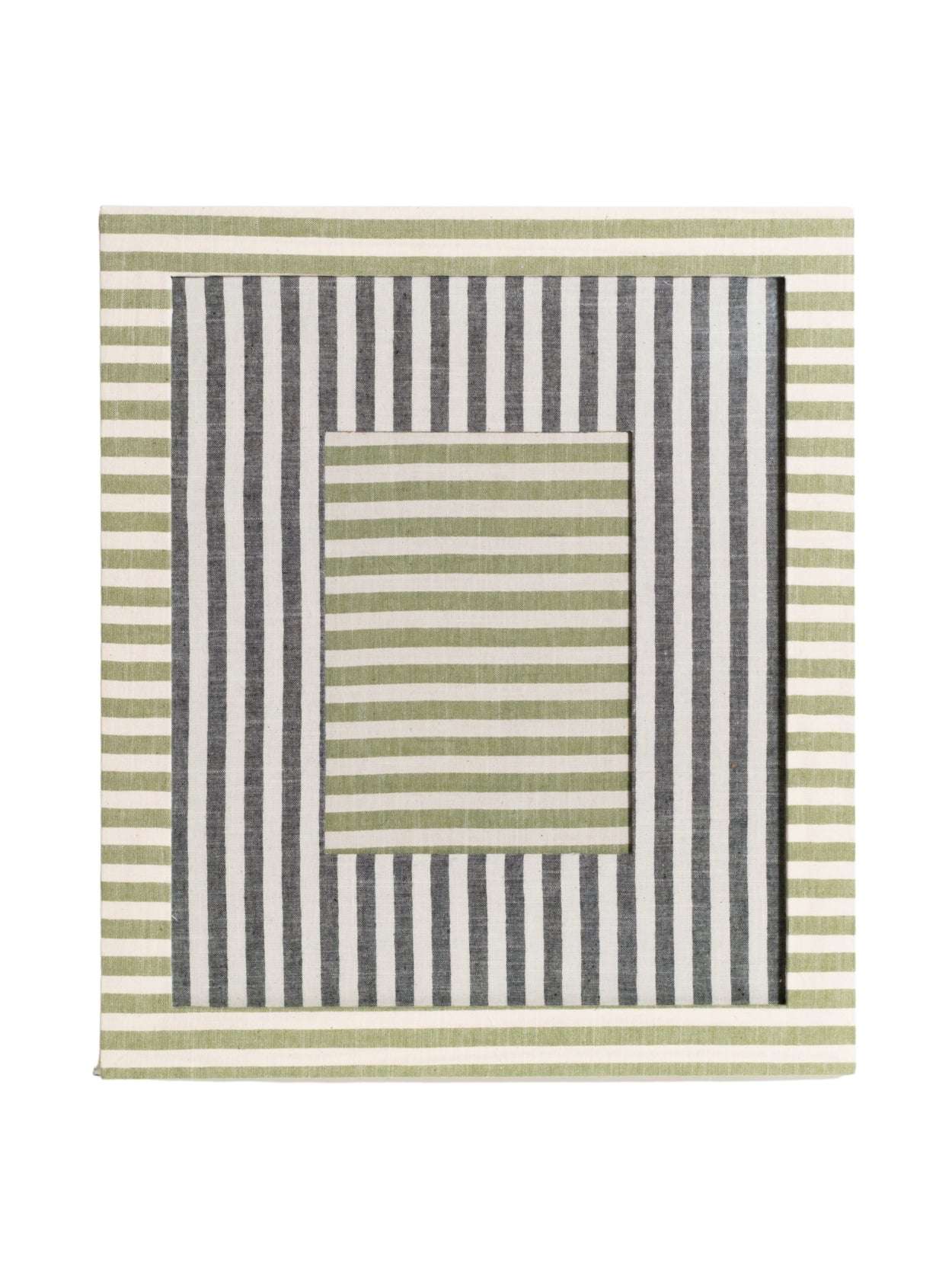 Moldura Listrada Verde