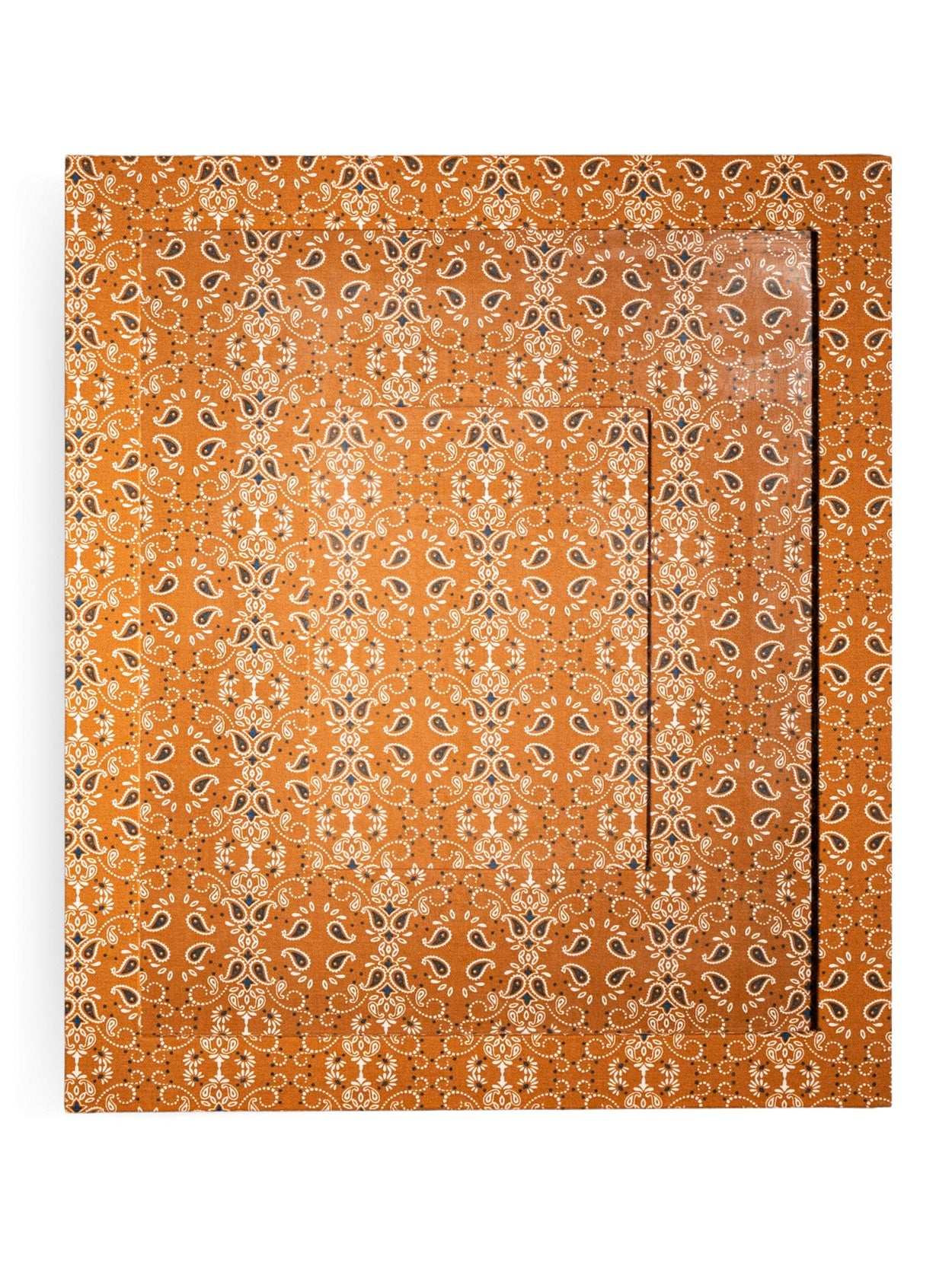 Moldura Paisley Bege